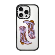 iPhone 16 Pro Impact Case Bows and Boots