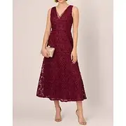 A-Line Mother of the Bride Dress Elegant Simple Minimalist V Neck Floor Length Lace Tulle Sleeveless with Ribbon Embroidered Appliques 2025