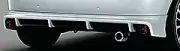 MUGEN REAR UNDER SPOILER DASH White Pearl For FIT GR1 2-8 84111-XNN-K1S0-PT