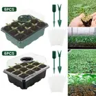 Plastic Seedling Starter Tray Seed Germination Flower Plant Pots Nursery PaYLF