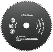 Power Tool Parts - Saw Blades - 89mm 80 Teeth HSS Circular Saw Blade 10mm Hole Cutting Discs Wheel Tool