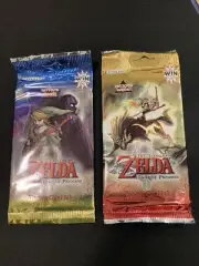 2X Set Complete Art Set Legend Zelda 2007 Twilight Princess Sealed Booster Pack