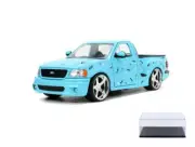 DIECAST CAR W/DISPLAY CASE 1999 FORD F150 LIGHTNING PICKUP TRUCK LIGHT31378 1/24