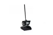 New Rubbermaid Executive 2532 Lobby Dust Pan Long Handle - Black With Cover