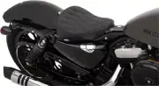 Drag Specialties 0804-0739 Bobber-Style Solo Seat Black Double Diamond Stitch
