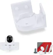 Corner Wall Mount Compatible for Eufy S220 Indoor Camera (T84 10X), Adhesive Security Camera Holder Bracket, Reduce Blind Spots & Clutter, Adhesive & Screw-in Mounting - Easy to Install (White)