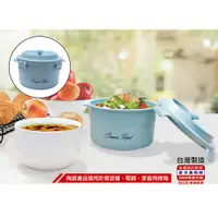 在飛比找PChome24h購物優惠-SL 陶瓷內膽鑄鐵造型雙層便當盒850ml R-3100