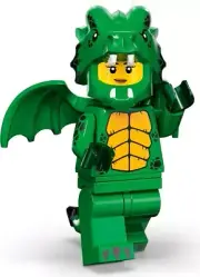 Green Dragon Costume - LEGO Collectible Minifigure 71034 (Series 23) (2022)