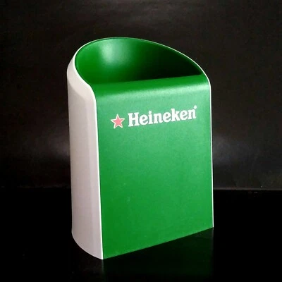 Heineken Beer Table Top Desk Organizer Napkin Pen Holder Brewery Collectibles