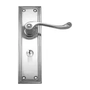 Superior Brass Classic Door Lever Double Step Entrance Set