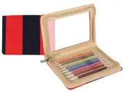 KnitPro "Zing" Lightweight Metal Crochet Hook - Set of 9