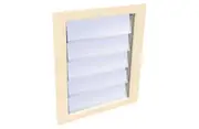 Stratco Shed Louvre Window Primrose