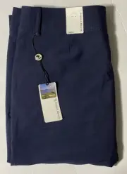 NWT Pebble Beach Performance Women’s Golf Capri Pants. Navy Size 8