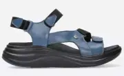 Wolky Women's Cirro Jeans Sporty Hook and Loop Ankle Strap Sandals, Size EU 41