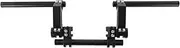 INNOGLOW 7/8 Motorcycle Handlebar Adjustable Steering Handle Bar Set Kit System 22mm Fit Most 125cc Scooter