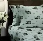 Peanuts Snoopy I LIKE NAPS Sleepy Blue Full Bed Sheet Set Berkshire *** NEW ***