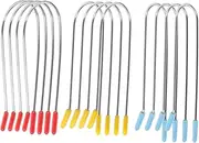 Beavorty Hot Roller Clips 24pcs Replacement U-shaped Hair Clips for Hot Rollers Styling Fixing Hair Curler Accessories