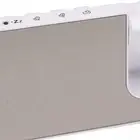 (White)Digital Mirror Clock With Large Display RGB Colorful Gradient SD