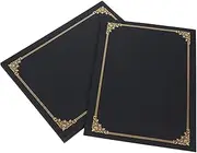 ARTIBETTER 10pcs Document Covers for Certificates Graduation Diploma Holders Paper Material Smooth Edges Easy to Use for Home and Office Organization
