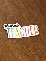 Teacher Sticker - School Decal Hydroflask Laptop