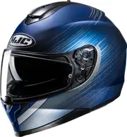HJC C70N Sway Helmet, blue-silver, Size 2XL for Men Blue Silver