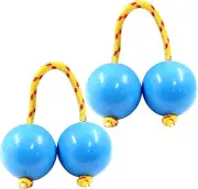 2 Pair Aslatuas Rhythmic Ball Kashaka Shaker, Hand Percussion Instruments