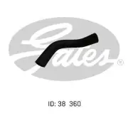 Gates Lower Radiator Hose 05-0075 fits Chrysler Valiant VC 4.5 (for: Chrysler)