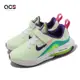 Nike 童鞋 Air Zoom Arcadia 2 SE PSV 中童 白 綠 氣墊 魔鬼氈 運動鞋 小朋友 FB2357-100