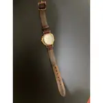 DW 玫瑰金紅色錶帶DANIEL WELLINGTON PETITE SUFFOLK 28MM /二手無電狀態