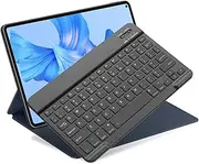 Bluetooth Keyboard for iPad 10th Generation, iPad Pro 13/12/11/10/9/8/7 inch, iPad Air 13/11th Gen, iPad mini, Samsung Xiaomi Tablets, etc. - Slim Wireless Portable Travel Office Computer Accessories