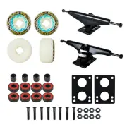 Slime Balls Old School Skateboard Kit 57mm Saucers, Core Trucks, Bearings