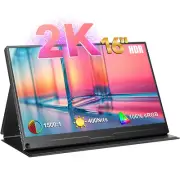 UPERFECT 16" 2560x1600 Portable Monitor Gaming Monitor USB C HDMI PC Screen