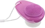 AUTSUPPL Facial Cleansing Brush for Women Dual-sided Silicone Face Scrubber Manual Skin Brush for Deep Cleaning