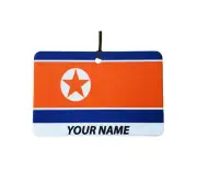 Korea Dpr Flag Custom Car Air Freshener
