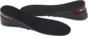 BCOATH Unisex Cm Pu Height Increase Insoles Layer Taller Pad for Comfort and Stability