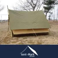 在飛比找momo購物網優惠-【tent-Mark】公司貨 PEPO 小山屋+頂布 TM-