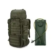 Mardingtop 70L Hiking Backpacks+ 2.5L Hydration Bladder