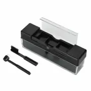 Velvet Anti-Static Vinyl Record/DVD/VCD Cleaning Brush Kit Stylus 2 in 1 Cleaner