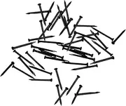 50x HO N Track Fixing Screws HO Scale for Model Train DIY Accessory Parts
