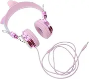 Angoily Unicorn Cartoon Boys and Girls Headphones Adorable Headset Mic PVC Abs Material Over Ear for Children Compatible Phone/Tablet/Computer Random