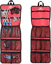 LAPOOH Climbing Quickdraw Hanging Storage Bag Climbing Gear Organizer Bag Small Tools Organizer Pouch