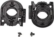 Generic 2X Helmet Shield Base Replacement Motorcycle Accessories Sturdy,with Screws Easy to Install for Mt-v-28B Visor Len Base