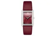 Olivia Burton Cranberry Leather Women's Watch - 24000198