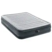 Intex Air Mattress Bed 75" W X 54" D, Comfort Deluxe Dura-Beam Plush Full Size