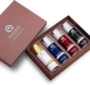 The Man Company Multifaceted No Gas Deodorant Set - 4 x 120ml | Bleu Blanc Noir Rouge | Body Spray Perfume for Men | Premium Long Lasting Fragrance