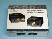DB TECH ~ DIGITAL TO ANALOG AUDIO CONVERTER ~ "NEW" ~