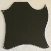 For US Gibson SG Standard Blank Style Guitar Pickguard,4 Ply Black