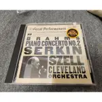 BRAHMS-PIANO CONCERTO NO.2 SERKIN SZELL CBS 郵報A01版 有IFPI