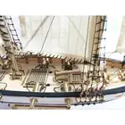 1/100 Ship Model Building Kits Halcon CNC Brass Cannons Sailboat