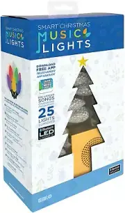 Tree Music Lights with Integrated Bluetooth Speaker Smart LED Christmas
